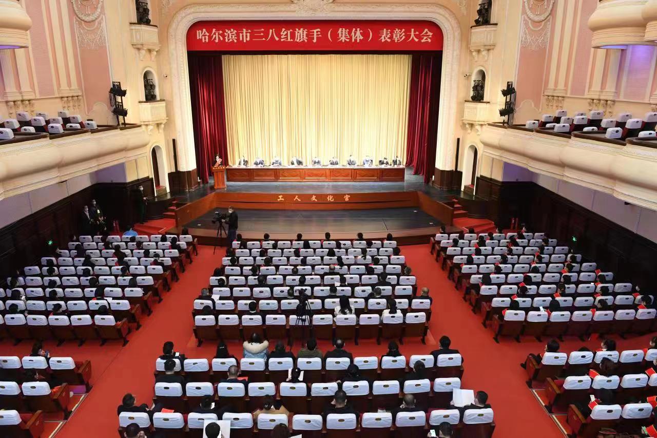 勇猛担使命，，，，，，巾帼展风范｜热烈祝贺史伟键同志荣获“哈尔滨市三八红旗头”称呼_杏耀平台：机械人及智能工厂解决计划专家