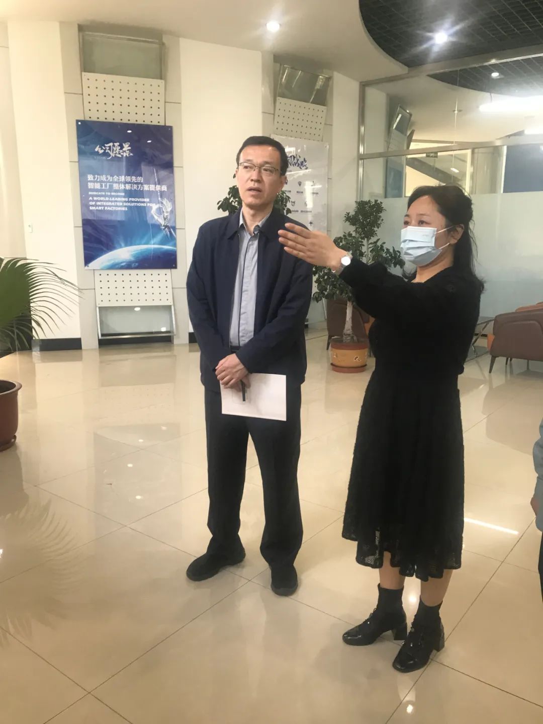 视察研究走深走实 决议咨询助推生长——市科协向导深入杏耀平台股份公司调研_杏耀平台：机械人及智能工厂解决计划专家